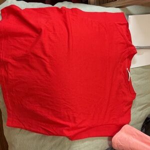 Zara Red Tank Medium